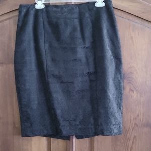 MOSSIMO Black Pencil Skirt, Size 12, EUC